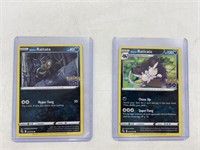 Rattata & Raticate Pokémon Cards