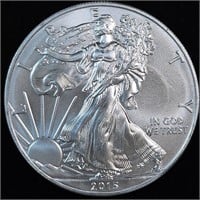 2015 American Silver Eagle - Gem BU Silver Eagle