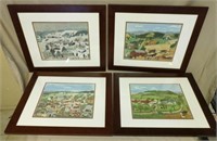 Grandma Moses Framed Prints.