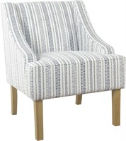 Velvet Swoop Arm Accent Chair