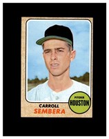 1968 Topps #207 Carroll Sembera EX to EX-MT+