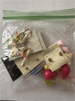 BAG OF MIXED EARRINGS