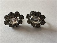 VTG RHINESTONE EARRINGS