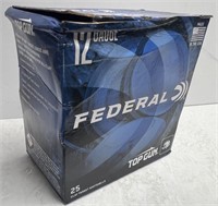 Full Box Federal Top Gun 12 Gauge #7 1/2 Shot