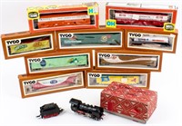 Vintage Toy Trains; Marklin, Life Line and Tyco