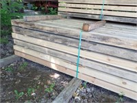 Qty Of (48) 4 In. x 6 In. x 10 Ft Rough Cut Air