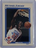 1991 NBA Hoops All Star Michael Jordan Card