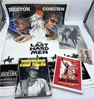 John Wayne Book, Lone Ranger Pictoral Scrapbook, T