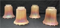 (4) Nu-Art Marigold 5.5" Lamp Shades