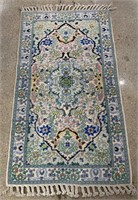Persian Floral Rug, 4' 8" x 2' 9"