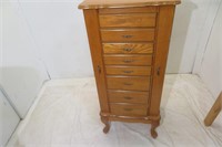 Jewelry Cabinet Needs Handle & Drawers CLeaned