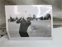 Signed Golf Photo Jack Nicklaus  Golf