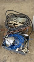 Misc. Crates of wire and more lot