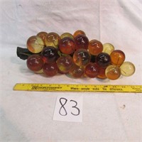 Glass Grapes Cluster