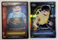 2 Yu Yu Hakusho TCG Cards Idunn & Yusuke!