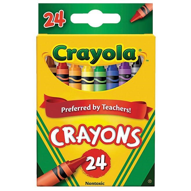 (6Pack)Crayola Classic Color Crayons  24 Colors  P