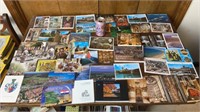 Postcards around the world including full books