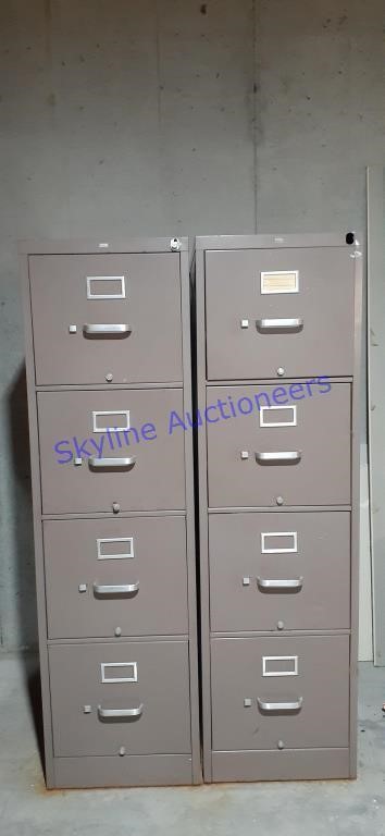 Metal HON File Cabinets