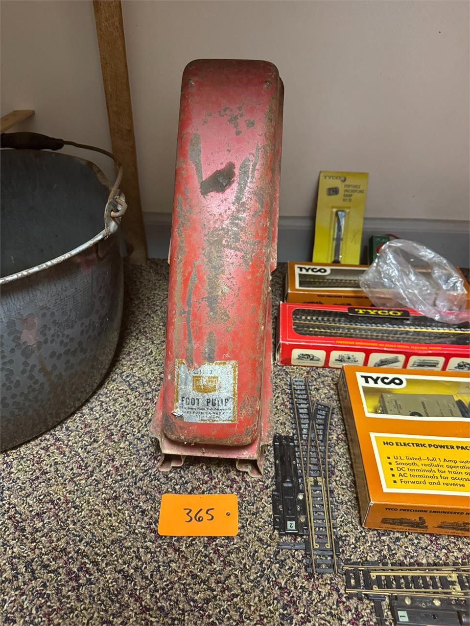 Vintage Sears + Roebuck Foot Pump