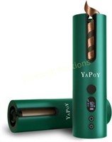 YAPOY Cordless Hair Curler  Green