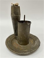 7" Smith & Stonesifer Lard Lamp circa 1856