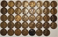 39 U.S. 1915-D Lincoln Wheat Cents