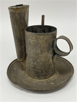 5.5" Smith & Stonesifer Lard Lamp circa 1856