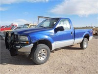 2003 Ford F250 4x4 Pickup, Gas, Some Body Work