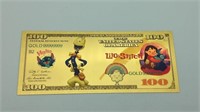 Lilo & Stitch Gold Bill