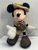 Disney Mickey Mouse Indiana Jones Plush w/Sound