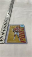 Patrick Mahomes II football card