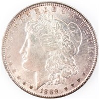 Coin 1889 Morgan Silver Dollar Uncirculated