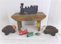 Train and Stagecoach Lot