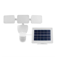 180-Degree White Motion Activated Solar Outdoor 3-