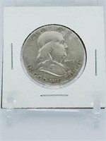 1951 Ben Franklin Half Dollar