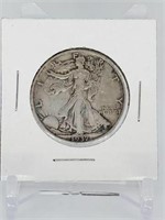 1937 Walking Liberty Half Dollar