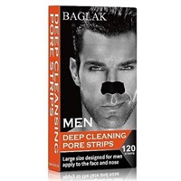 BAGLAK Blackhead Remover Pore Strip , 28 Men Charc