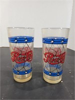 Two Pepsi Glasses