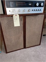 VINTAGE ALLIED STEREO AND SPEAKERS