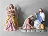 Angels and Glass Figurines