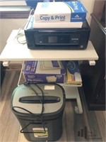 Epson Printer with Royal HG 12x Crosscut Shredder