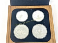 RCM 1976 OLYMPIC 4 SILVER PROOF COIN SET -SERIES 3