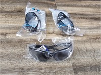 Lot of 3 Shooting Glasses Smith & Wesson and Other