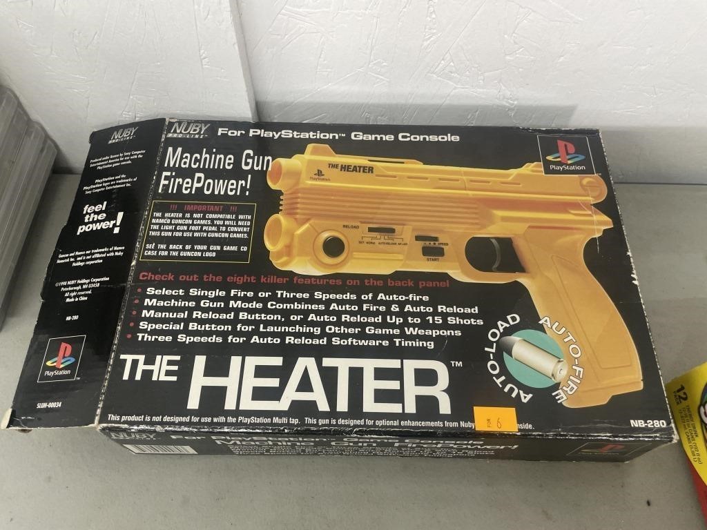 Vintage Nuby The heater gun for PlayStation 1