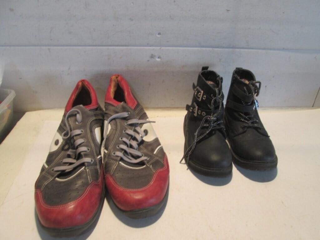 GUC MENS SIZE 49 & GIRLD  SHOES SIZE 13