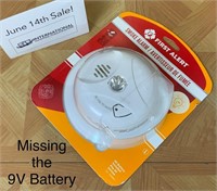 Smoke Alarm (no battery)