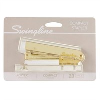 Swingline Acrylic Stapler - Gold, packaging
