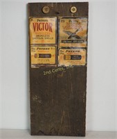 Vintage Peters Shotgun Shell Hand Crafted Display