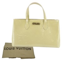 Louis Vuitton Yellow Wilshire Handbag