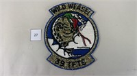 Wild Weasel 39th TFTS USAF Military Patch
